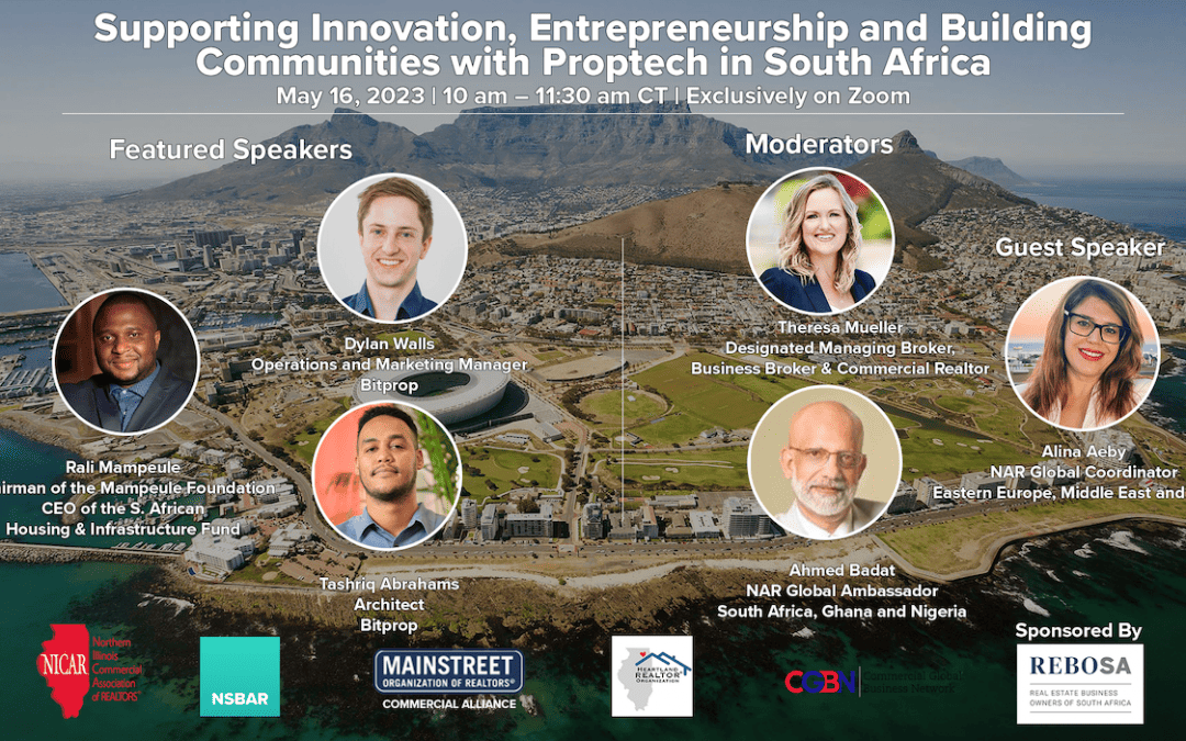 Supporting Innovation, Entrepreneurship and Building Communities with Proptech in South Africa