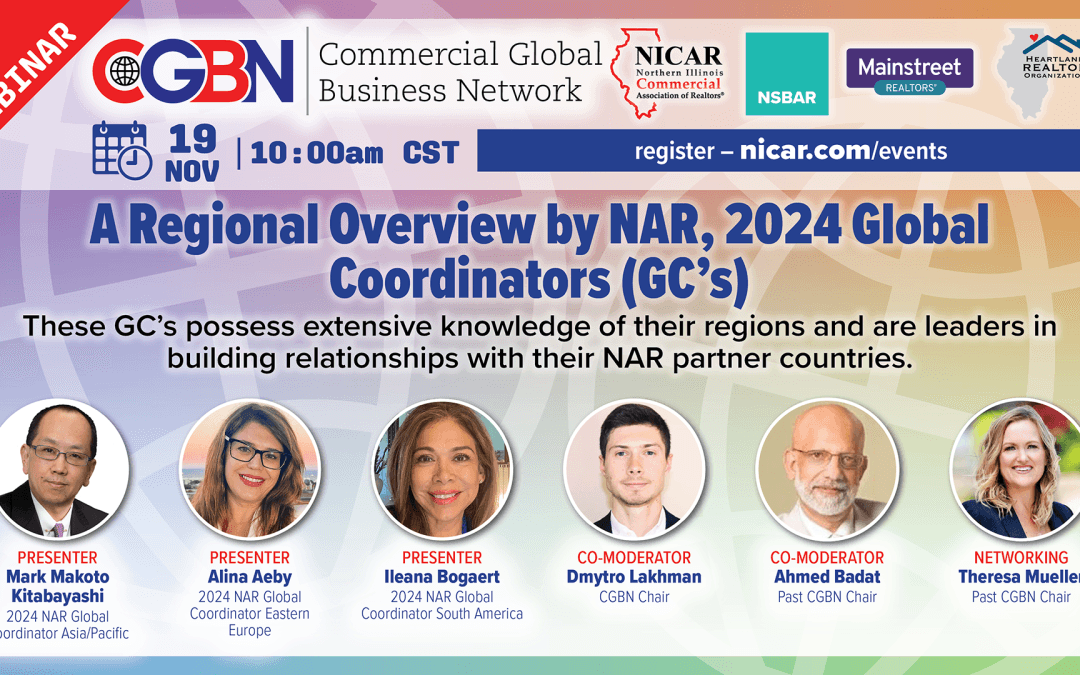CGBN – A Regional Overview by NAR, 2024 Global Coordinators (GC’s)