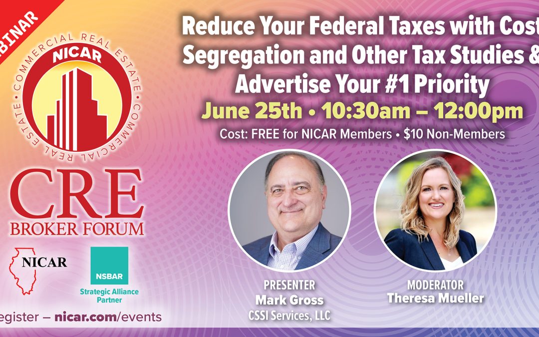 Reduce Your Federal Taxes with Cost Segregation and Other Tax Studies